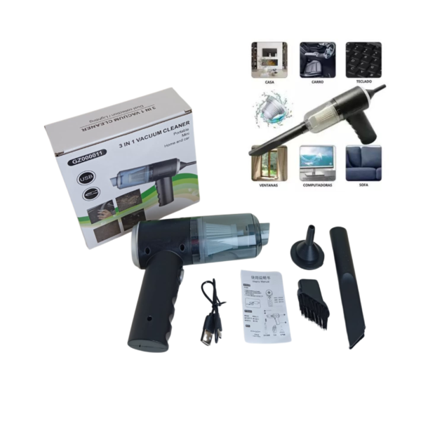 ASPIRADORA PORTATIL 3 EN 1