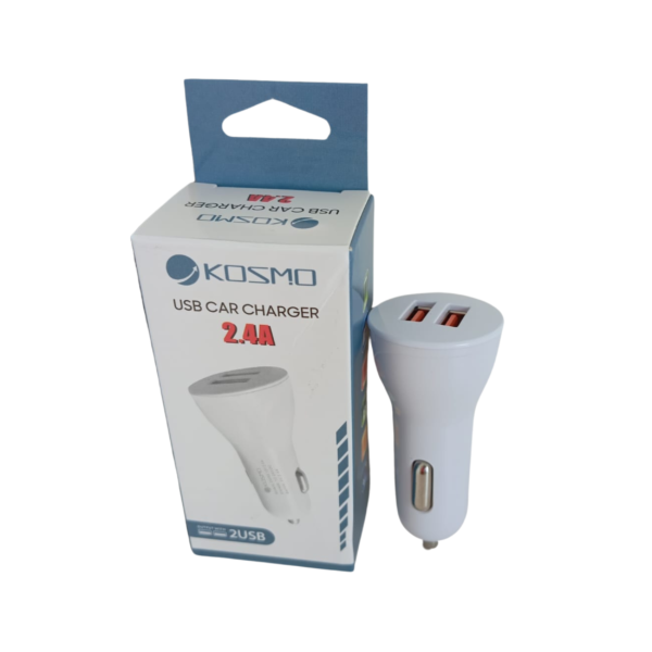CARGADOR 12 V 2.4A KOSMO UNIVERSAL 2 PUERTOS - Imagen 3