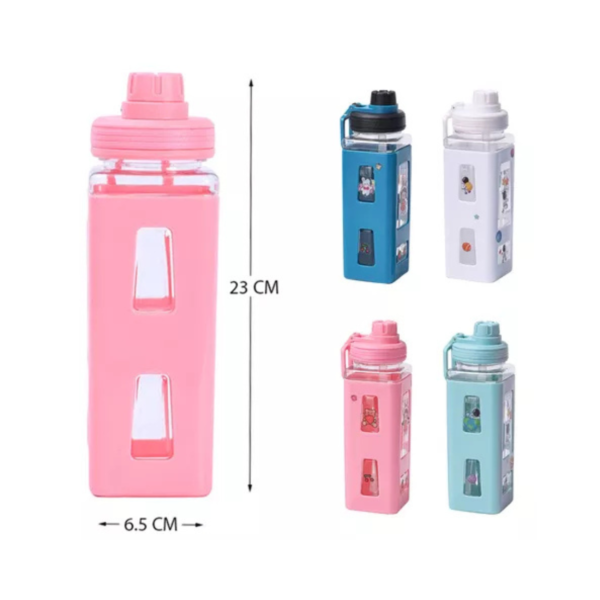 BOTELLA DEPORTIVA PLASTICO 650ML - Imagen 2