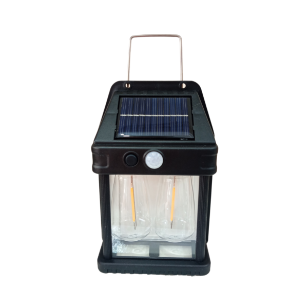 LAMPARA X 2 FOCOS SOLAR CON ESTACA 15CM - Imagen 2