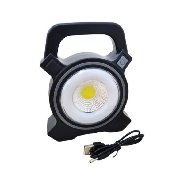LINTERNA LED COB CARGA SOLAR USB JY-819A - Imagen 2