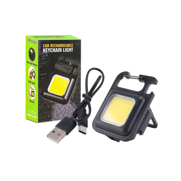 LINTERNA RECARGABLE LLAVERO COB-150