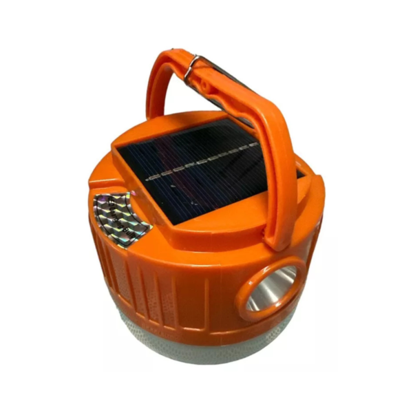 LAMPARA SOLAR + LINTERNA PARA CAMPING 50W ZW-178-50W - Imagen 2