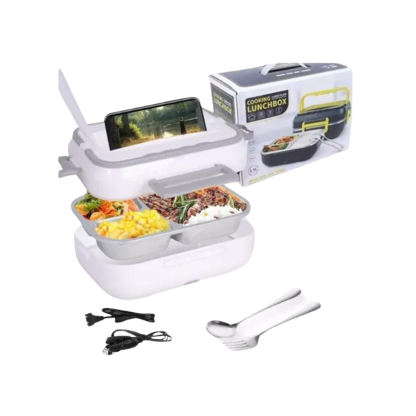 LONCHERA ELECTRICA PORTATIL 1.5 L A 12V AUTO 220V PARED